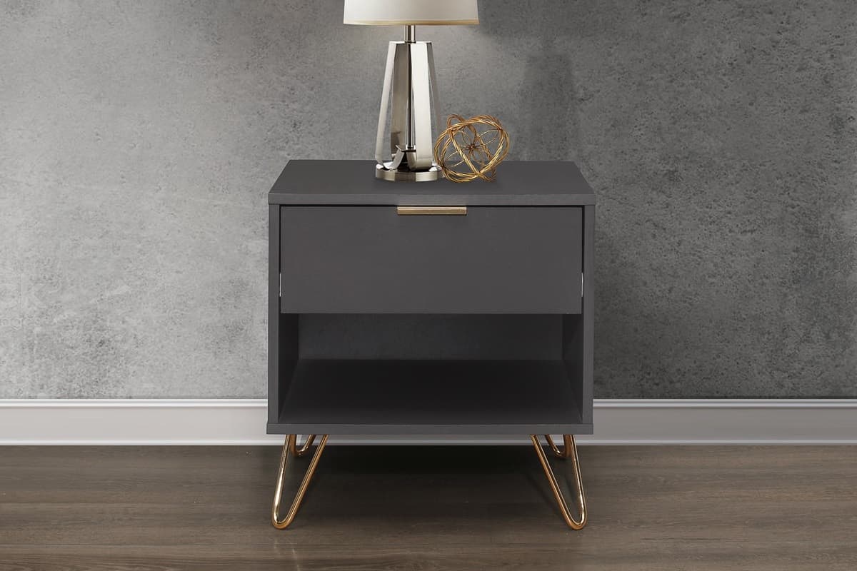 Arlo 1 Drawer Bedside Table