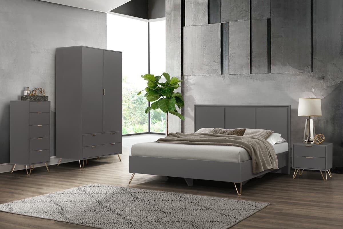 Arlo 2 Drawer Bedside Table